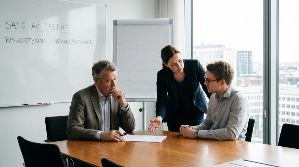 Lær hvordan du sikrer verdien ved salg av bedrift og hvordan redusere risiko knyttet til nøkkelpersoner gjennom god dokumentasjon og kunnskapsoverføring.